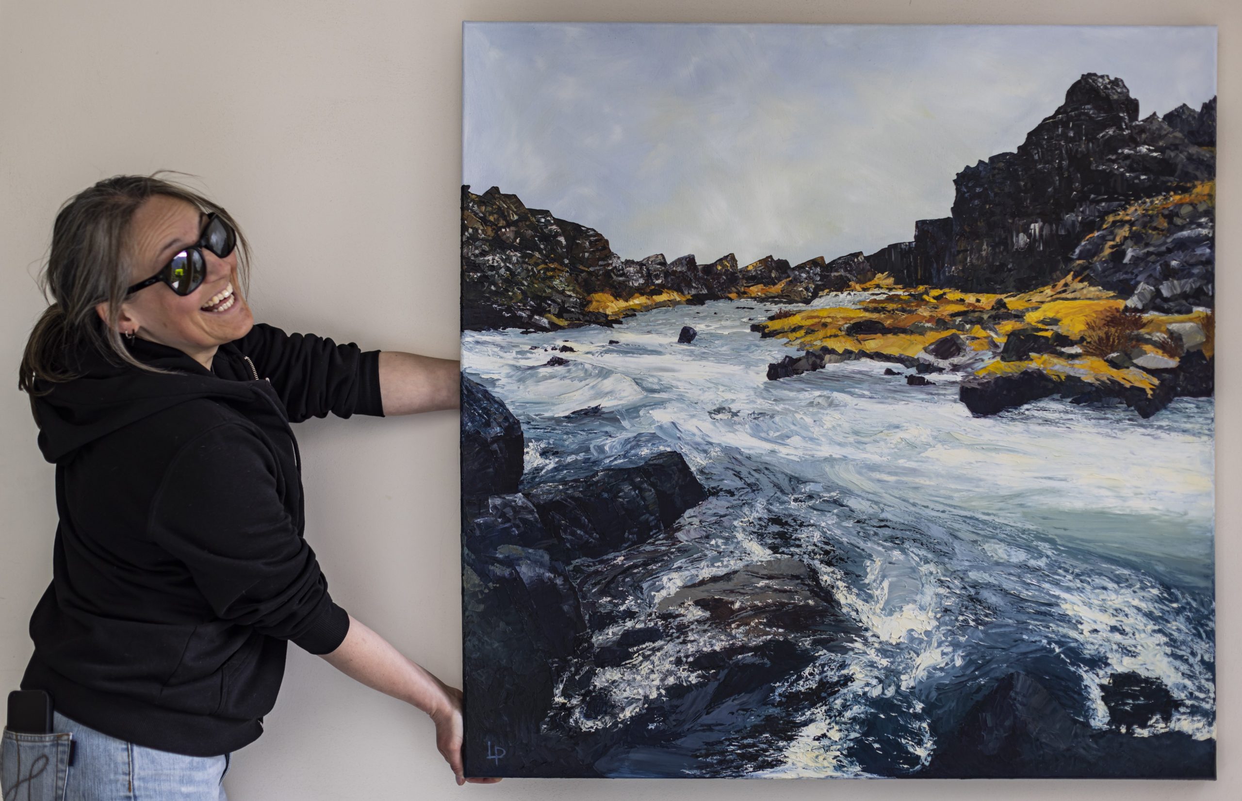 Landscape artist Laura Porteous Inspiration-Pingvellir National Park, Iceland